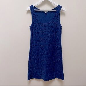 Horny Toad and Co. Blue Tank Dress Textured Women's Size Medium